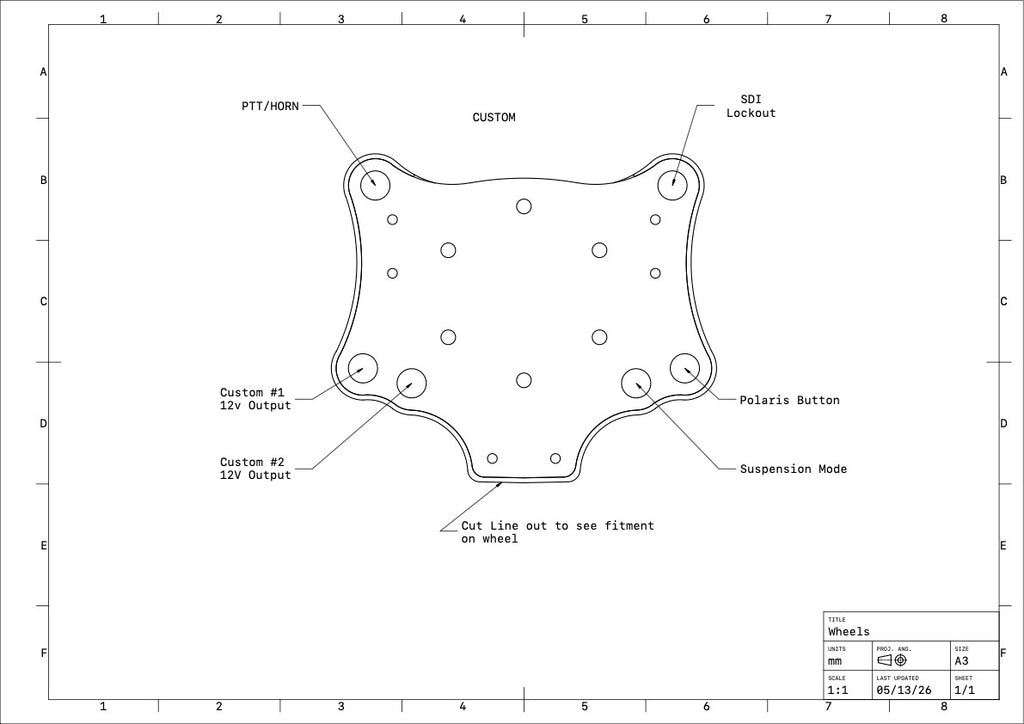 Polaris wireless steering wheel emulator