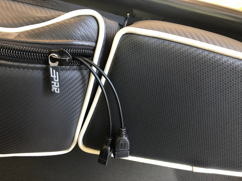 Polaris RZR Dual USB Storage / Door Bag Kit