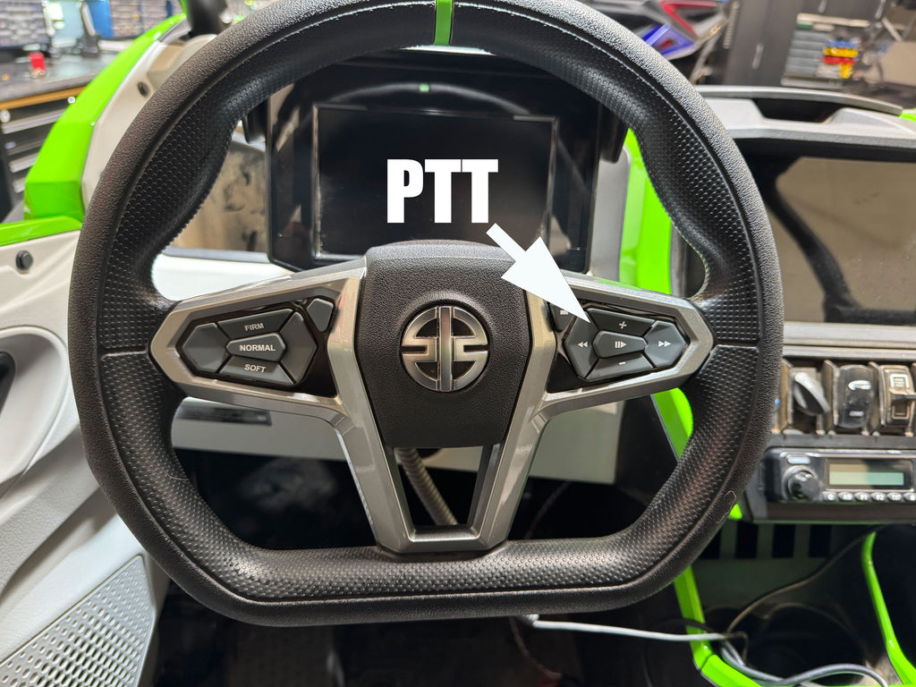 Kawasaki TREX H2 Steering Wheel Interface PTT / GEAR Module