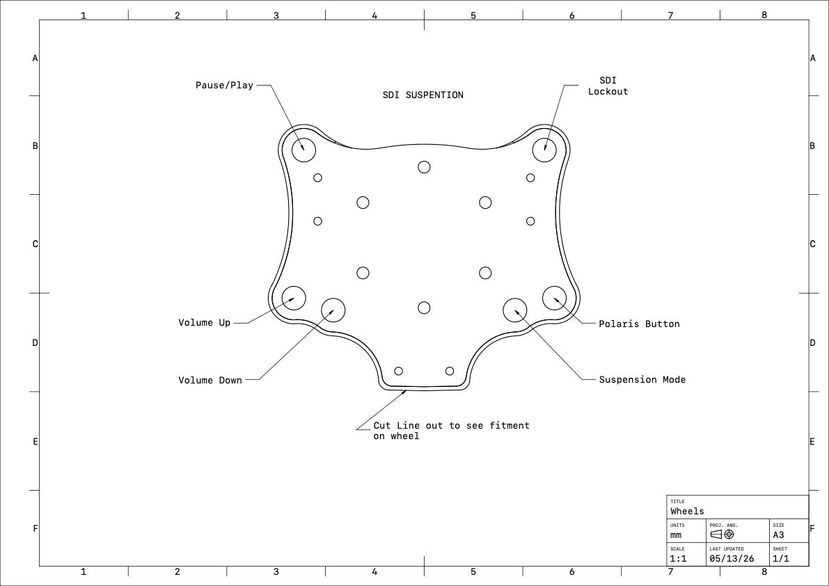 Polaris wireless steering wheel emulator