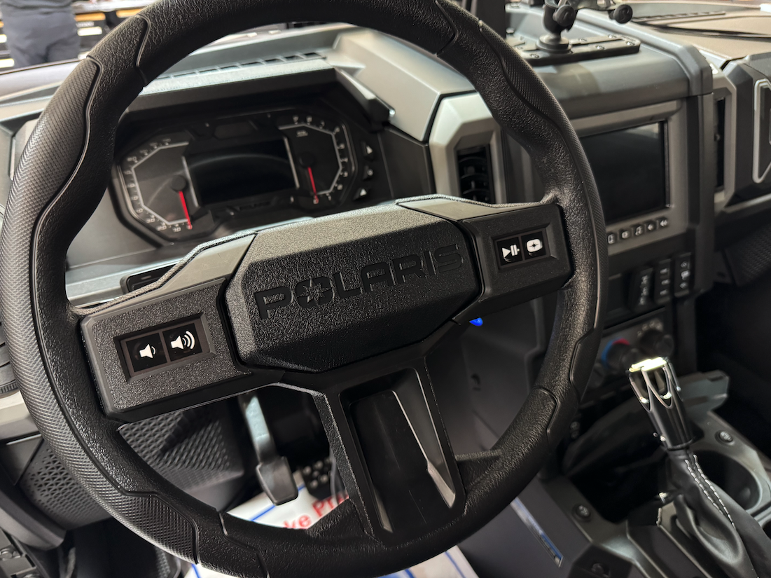 Polaris Xpedition Wireless Ride Command Steering Wheel Interface
