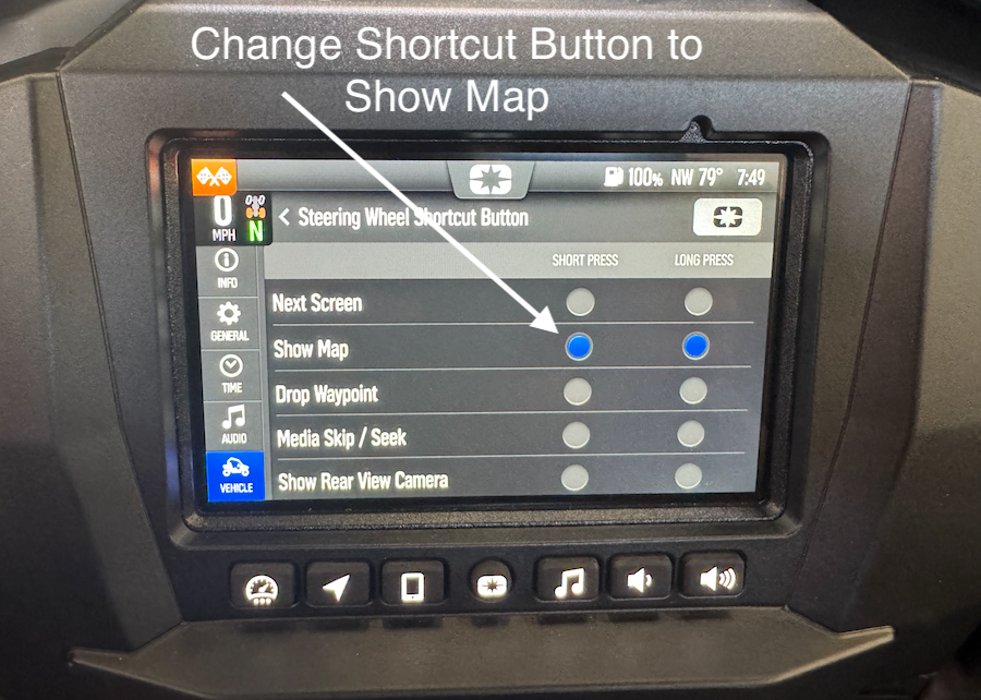 Polaris Steering Wheel Interface 3.0