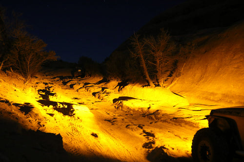 AZ Wire Pro Edition - Vision X 12" Single Shocker Amber Elliptical LED Light Bar