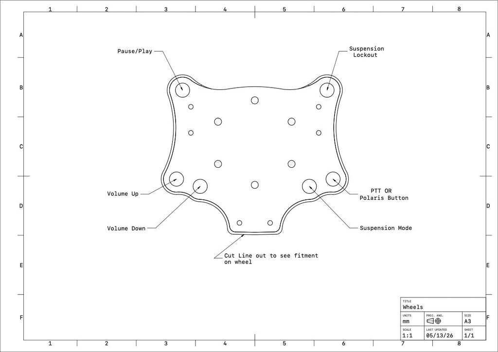 Polaris wireless steering wheel emulator