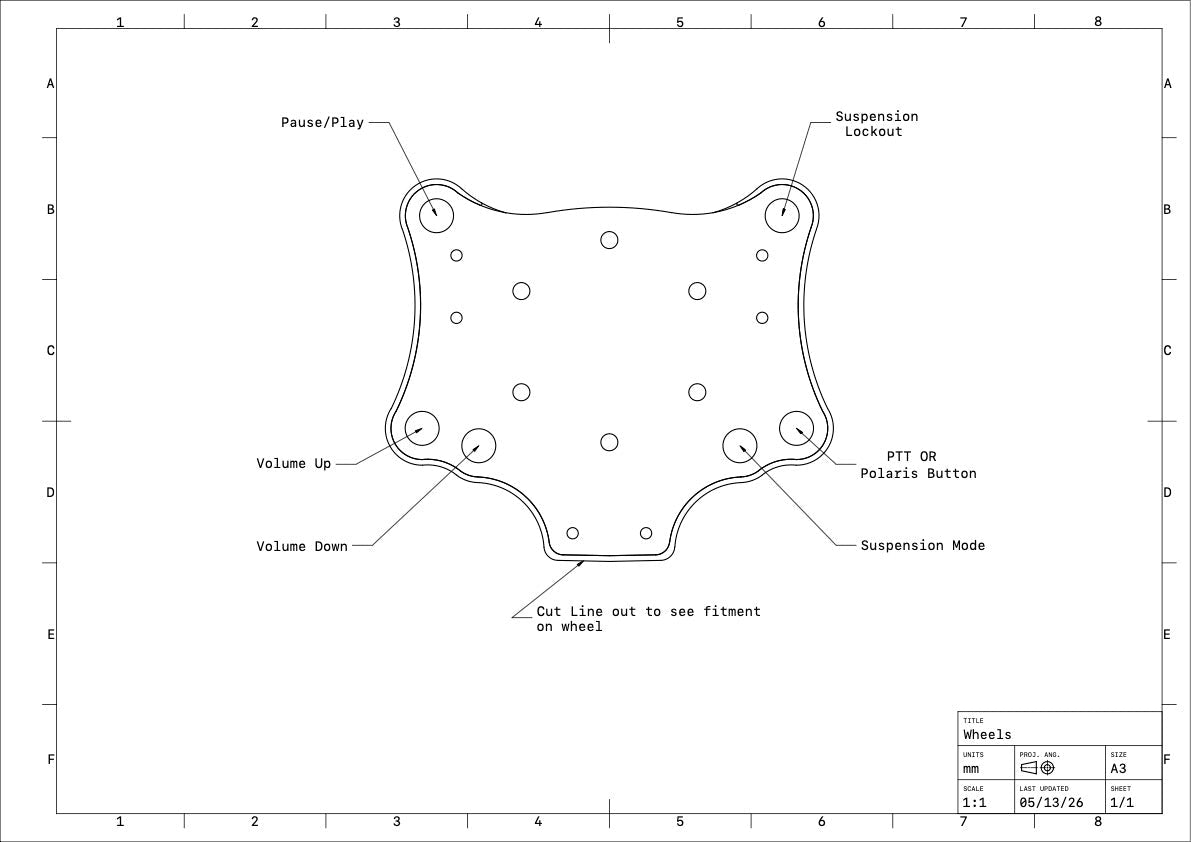 Polaris wireless steering wheel emulator