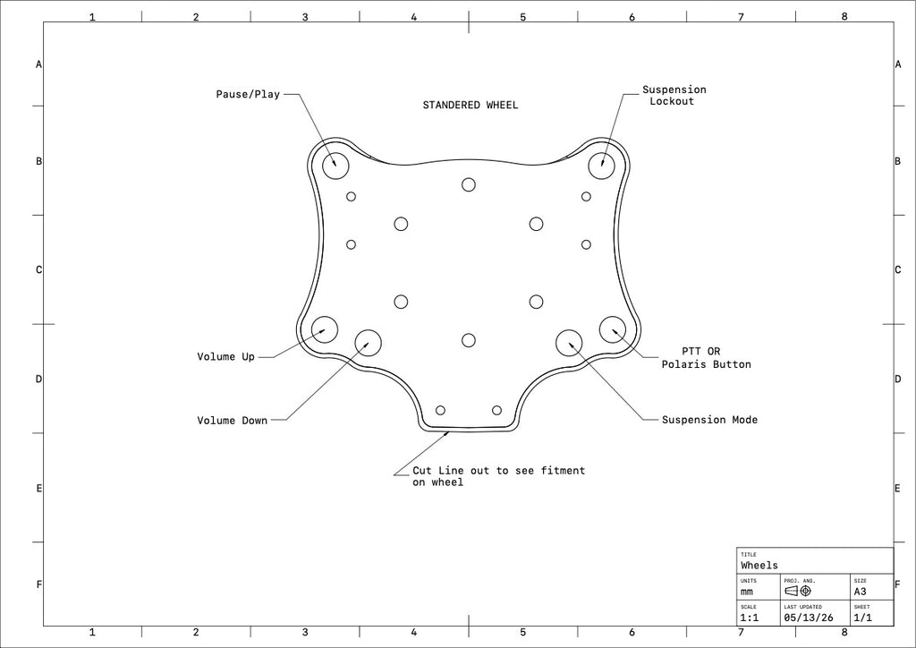 Polaris wireless steering wheel emulator